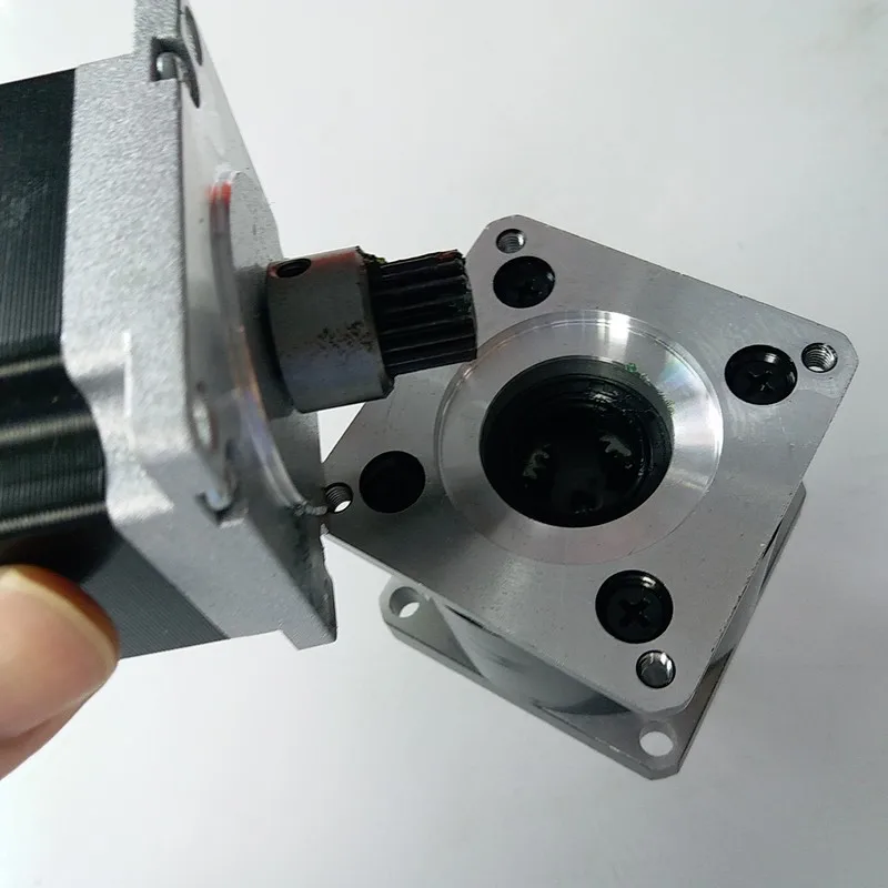 Планетарный редуктор скорости передаточное число 100:1 с двигателем NEMA23 и набором