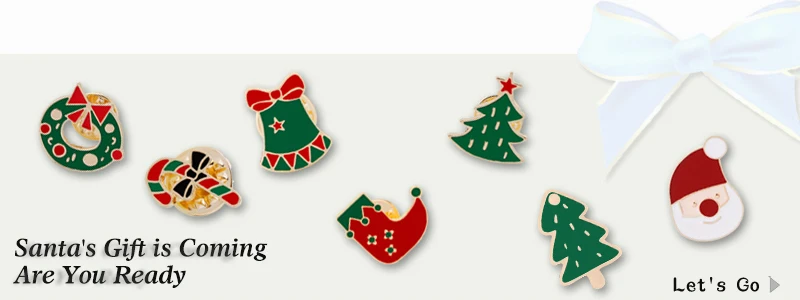 Забавная Рождественская елка сапоги Санта Клаус Jingle брошь колокольчик мультфильм эмаль шпильки для женщин зимние нагрудные значки ювелирные изделия подарок для детей