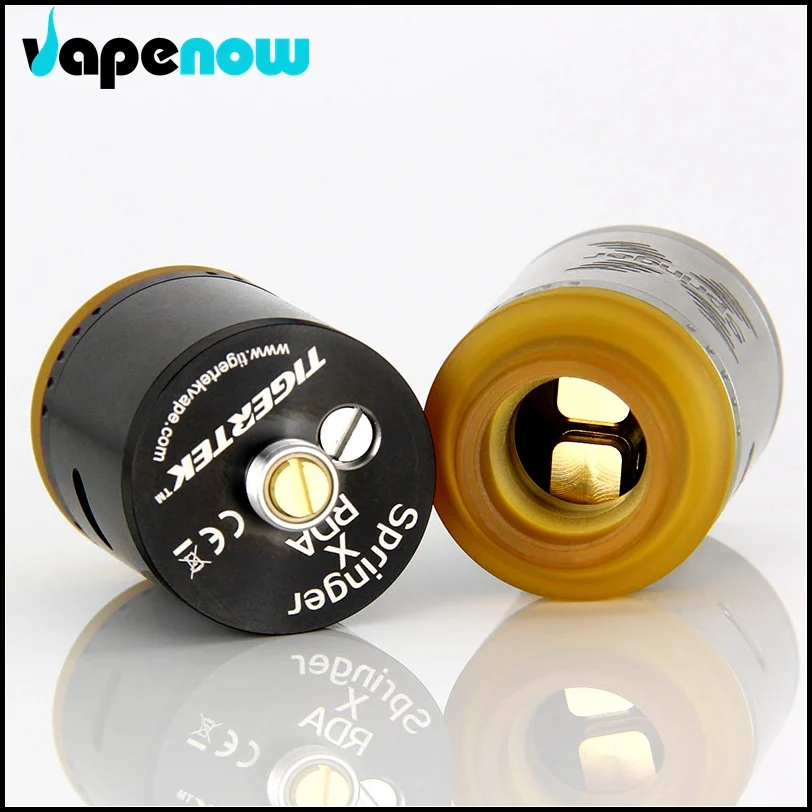 Оригинальный Tigertek Springer X RDA 24 мм обслуживаемый испаритель регулируемый поток