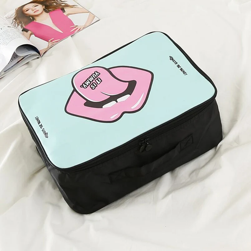 Polyester travel bag package bags women zip lock storage closet organizer garment | Дом и сад
