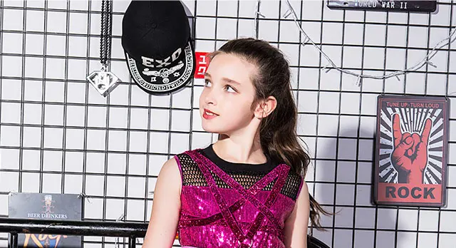 Новая одежда высокого качества для девочек, танцевальный костюм для джаза, хип-хоп, современный хип-хоп, Студенческая одежда для выступлений в Корейском стиле