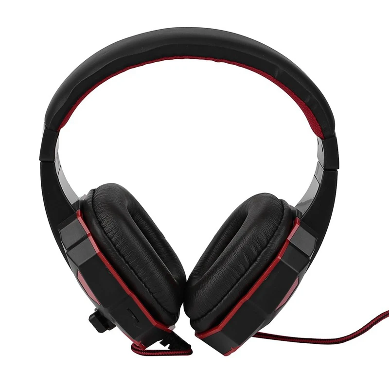 ITSYH 3 5 мм Surround игровая стереогарнитура с микрофоном для PC Красный цвет XP S