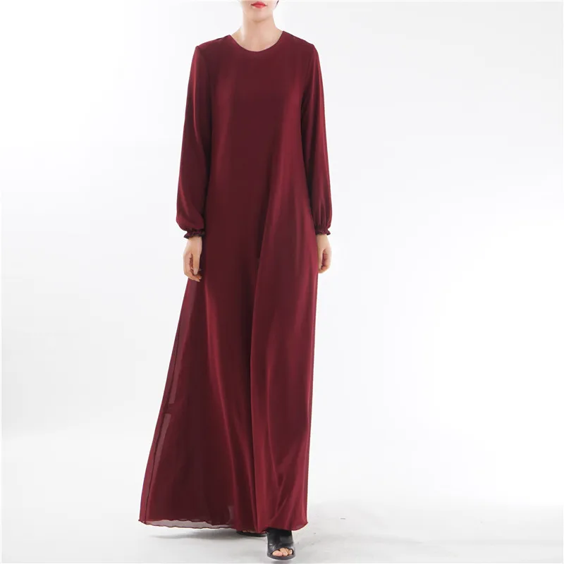 Abaya, Дубай, летнее шифоновое платье с наизнанку, два тона, популярное исламское платье с наизнанкой, мусульманская Двусторонняя одежда, быстрая
