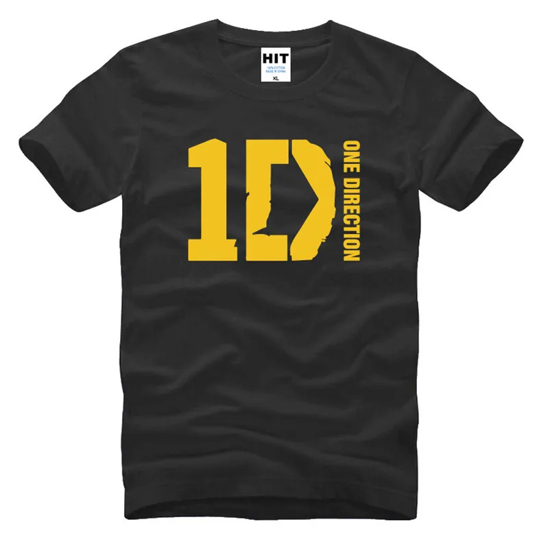 Новые Смешные One Direction 1D Рок-Музыки мужская Футболка для Мужчин 2017 Новый Коротким