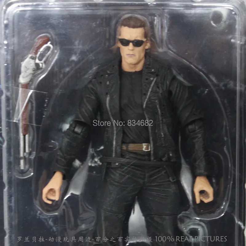 J.G Chen NECA Терминатор 2 Арнольд фигурку T-800 escadero Escape ПВХ фигурка игрушка | Игрушки и