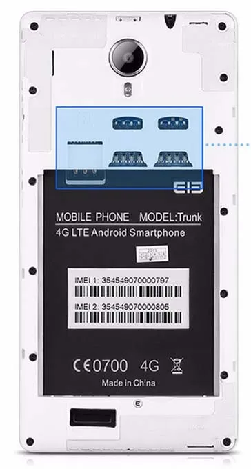 Оригинальный elephone Trunk кнопка включения/выключения шлейф FPC для Elephone 5 дюймов