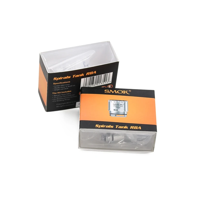 100% Оригинальный Smok спиральный бак RBA катушка головка перестраиваемый сердечник