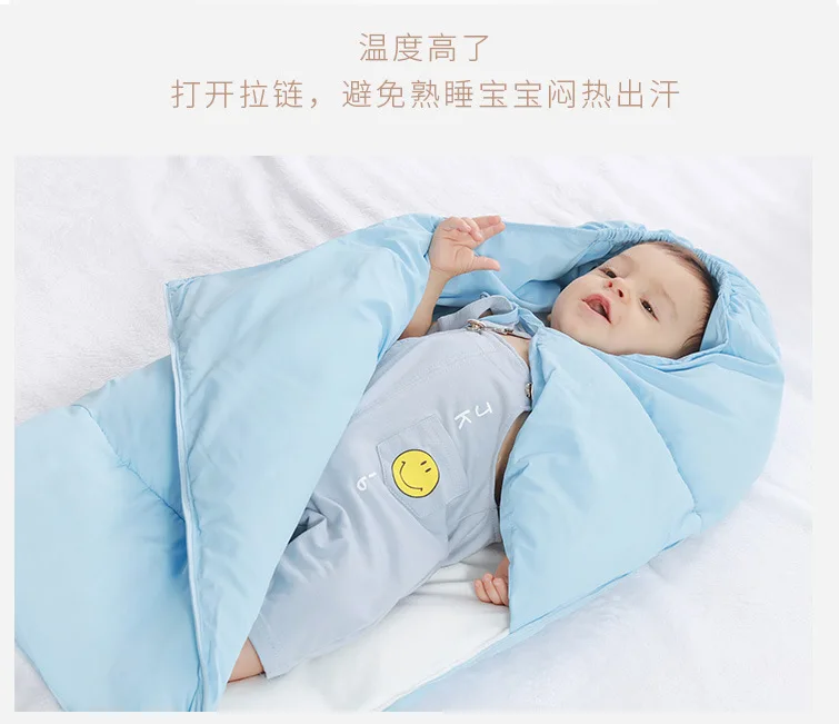 

YOYA PLUS YOYO Winter Thicken Baby Sleeping Bag Baby Stroller Sleeping Warm Sleepsacks Robe Infant Wheelchair Newborns Cotton