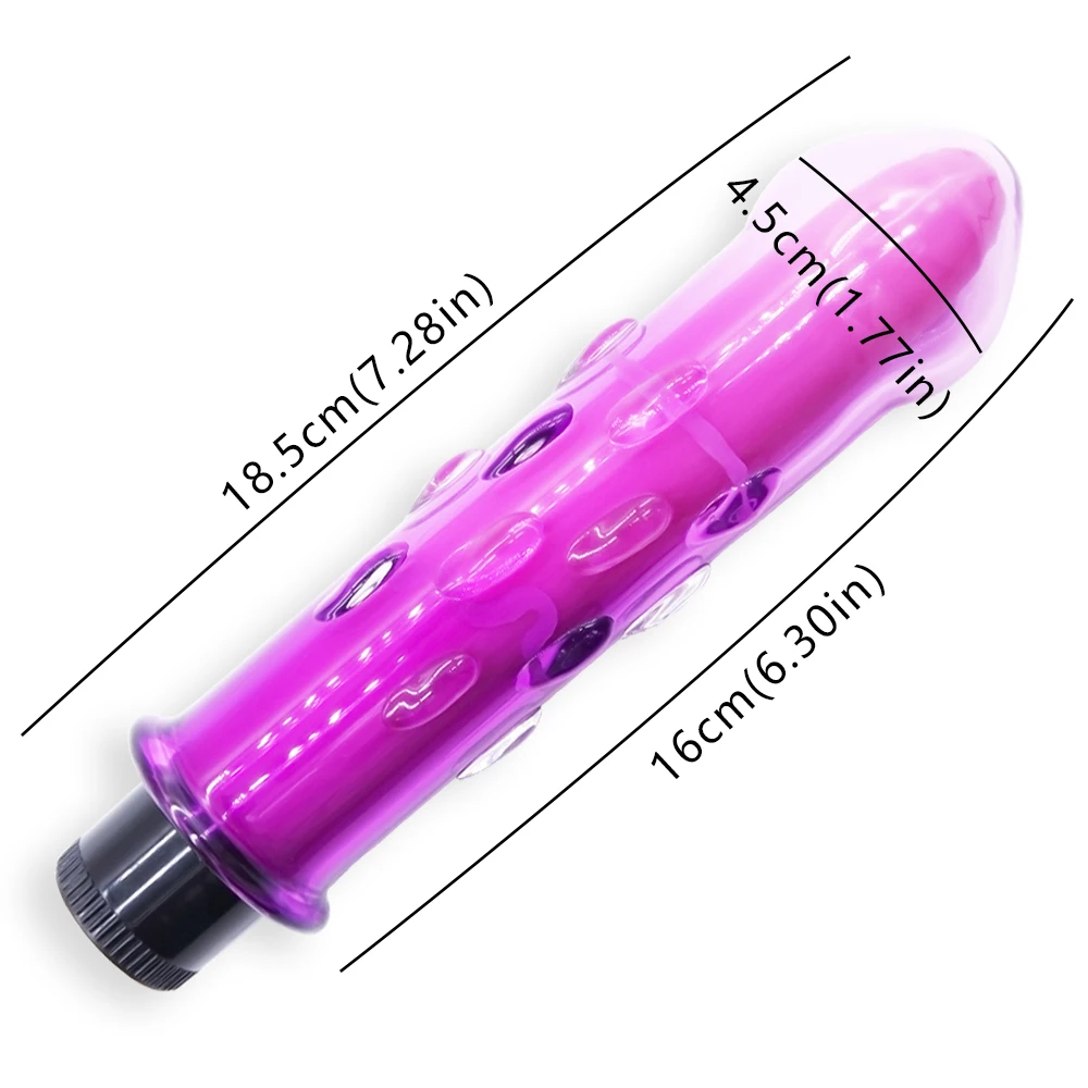 Влагозащищенный Вагинальный Массажер DOMI 18 5 см игрушки для взрослых анальный