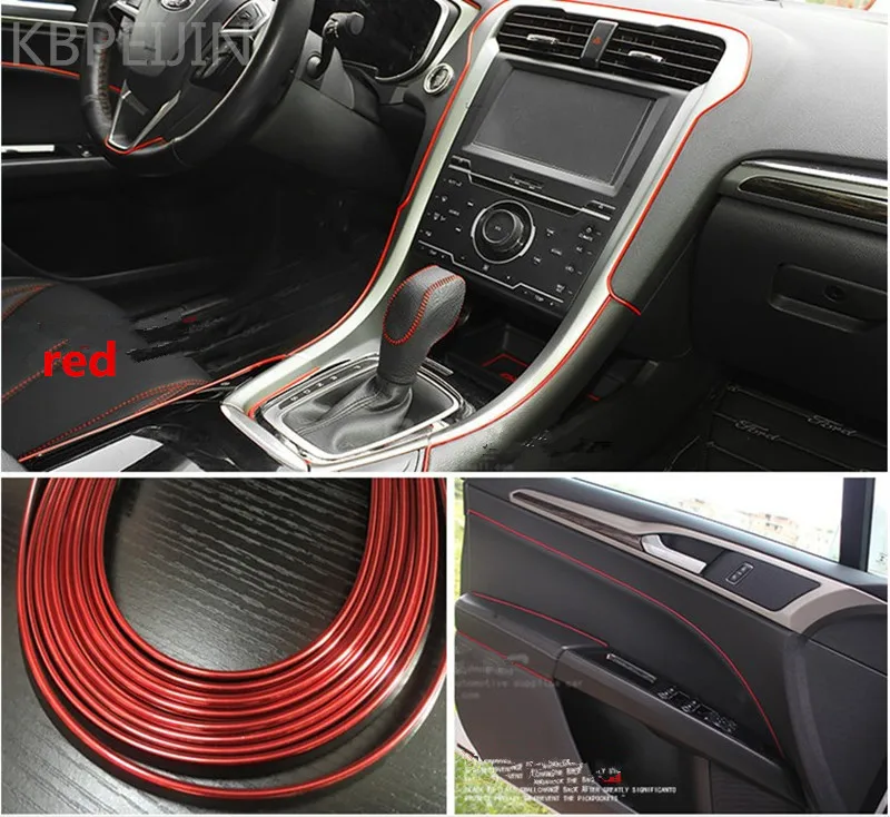 5 м Стайлинг автомобиля вставка тип воздуховыпускного отверстия интерьерная