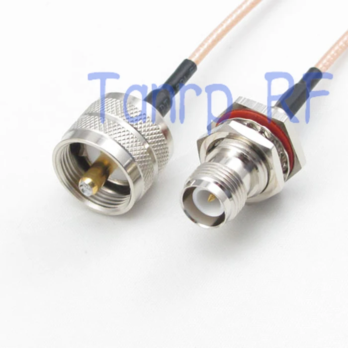 

10PCS 15CM Pigtail coaxial jumper cable RG316 extension cord 6inch UHF male plug to RP TNC female jack RF adapter connector