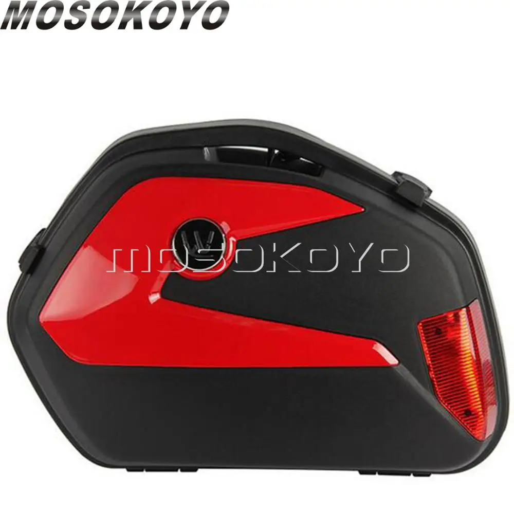 Боковые Чехлы для мотоцикла с багажником Suzuki V Storm 650 Honda CB500 Kawasaki 20 л | Автомобили и