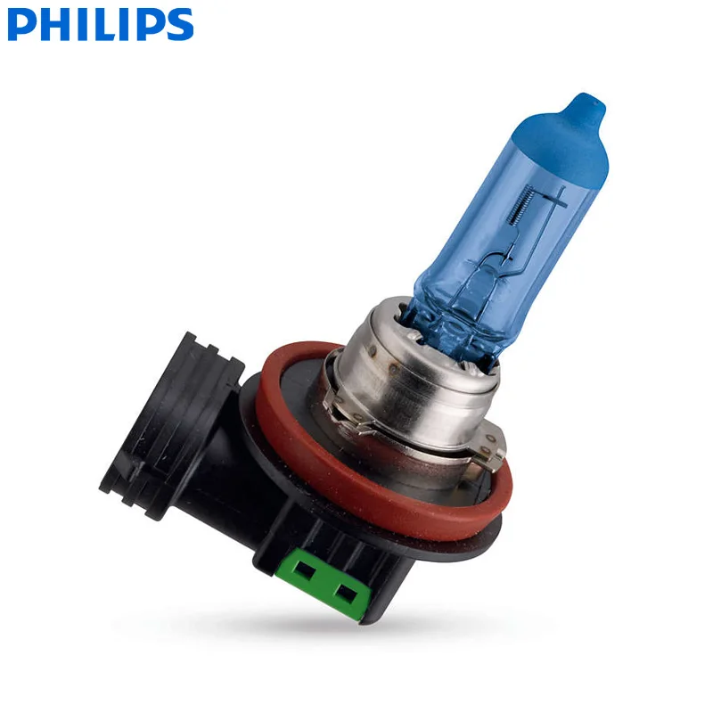 Philips Diamond Vision H11 12V 55W PGJ19-2 12362DVS2 5000K холодный белый автомобиль галогенные фары авто противотуманные фары луч(двойной пакет