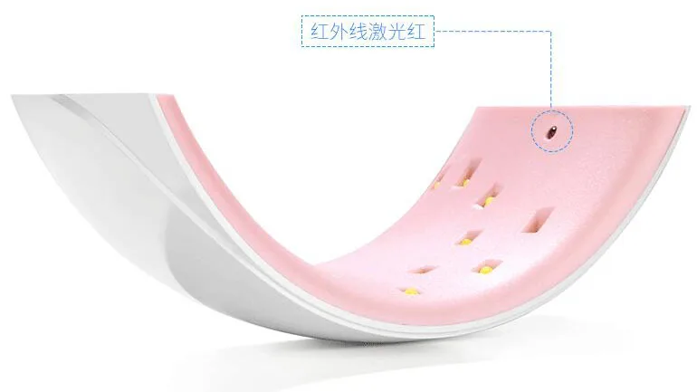 

2018 New updated LED nail dryer 36W UV LED Nail lamp 15 LEDs Nail dryer for All Gels with 30s/60s button Perfect Thumb Solution