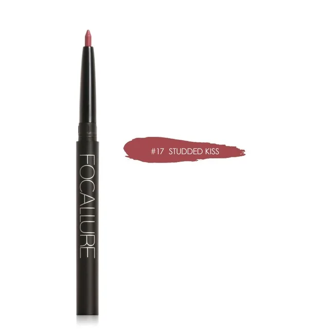 Белый Focallure 19 цветов lipliner ручка Профессиональный водонепроницаемый Контурный карандаш для губ для женщин сексуальная матовая помада Косметические Карандаши - Цвет: Белый