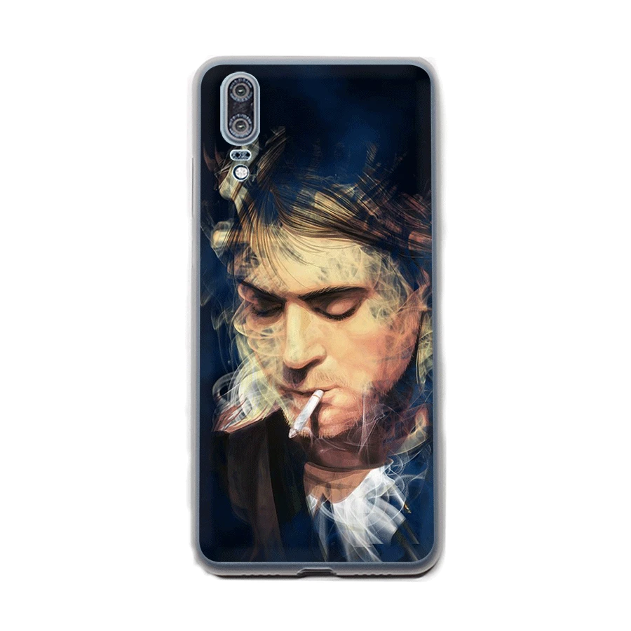 Чехол для мобильного телефона Desxz Курт Кобейн Нирвана Honor Play Note 6A 6C Pro 7X 7A 7C 8 8X 9 10 8C