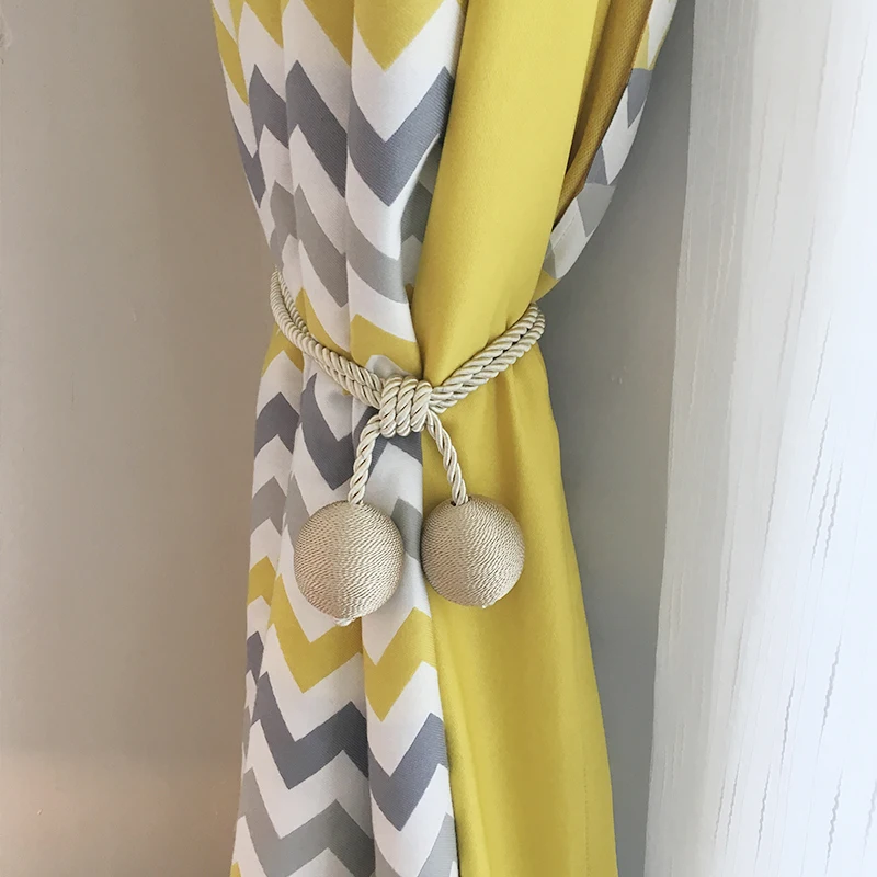 Окно Шторы Tieback бисером галстук подхваты для штор дома подвесных шаров занавесок