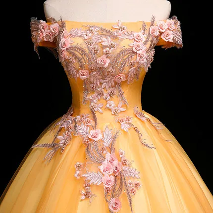 100%real light orange beading rococo ball gown court medieval dress  renaissance Gown queen Victorian /Marie/drama/ball gown - купить по  выгодной цене | AliExpress