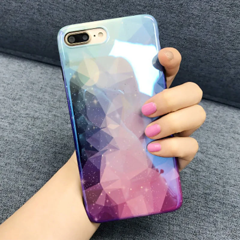 Алмазный градиент 8 мобильный телефон оболочка Blu-Ray фиолетовый XS max Все включено