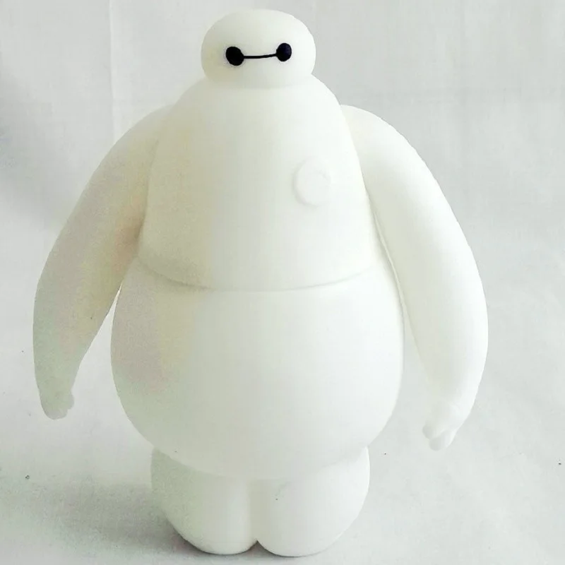 Marvel аниме большой герой 6 Baymax Копилка пот фигурки с легкими игрушка 3 свет Цвет
