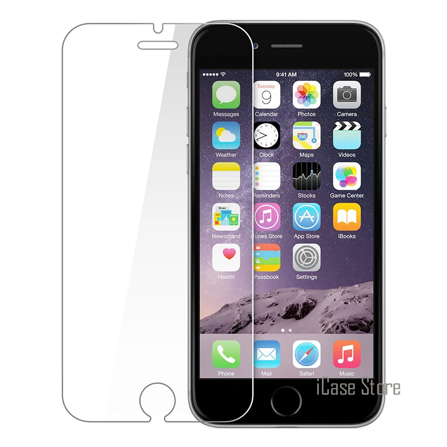 2.5D 0 3 мм Премиум Закаленное стекло экран протектор для iPhone 5 5S 5se 6 6s 6plus ipod touch 4 4S