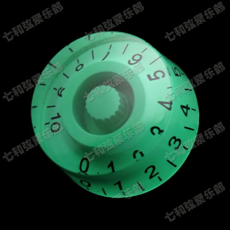 Зеленые Аксессуары для гитары запчасти крышка электрической потенциометра