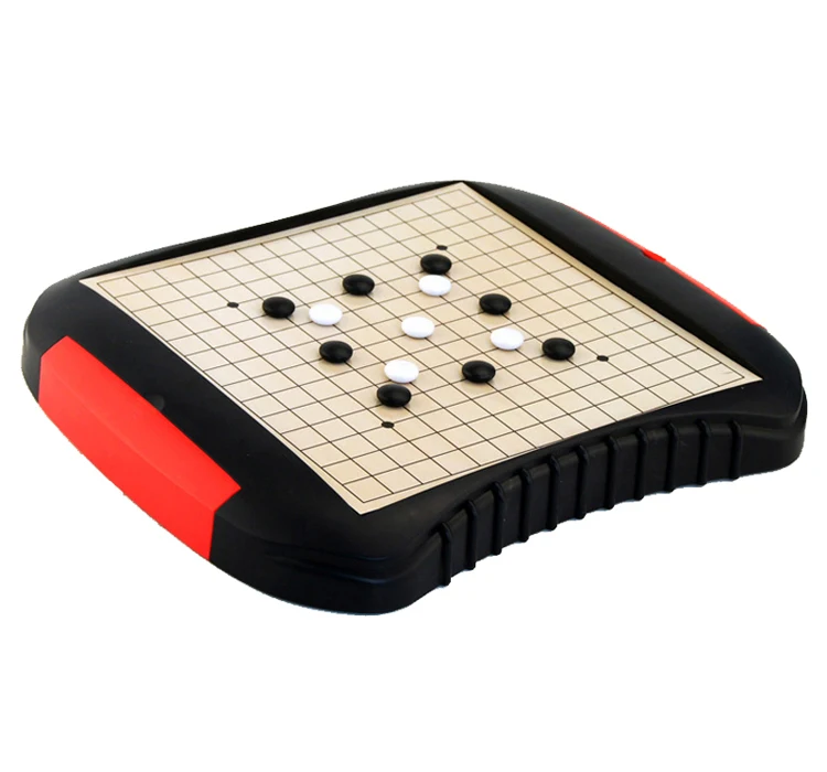 Ящик стиль доска Gomoku Gobang шахматная игра Магнитная дорожная портативная Baduk Магнитный Шахматный набор Weiqi для друзей детский подарок
