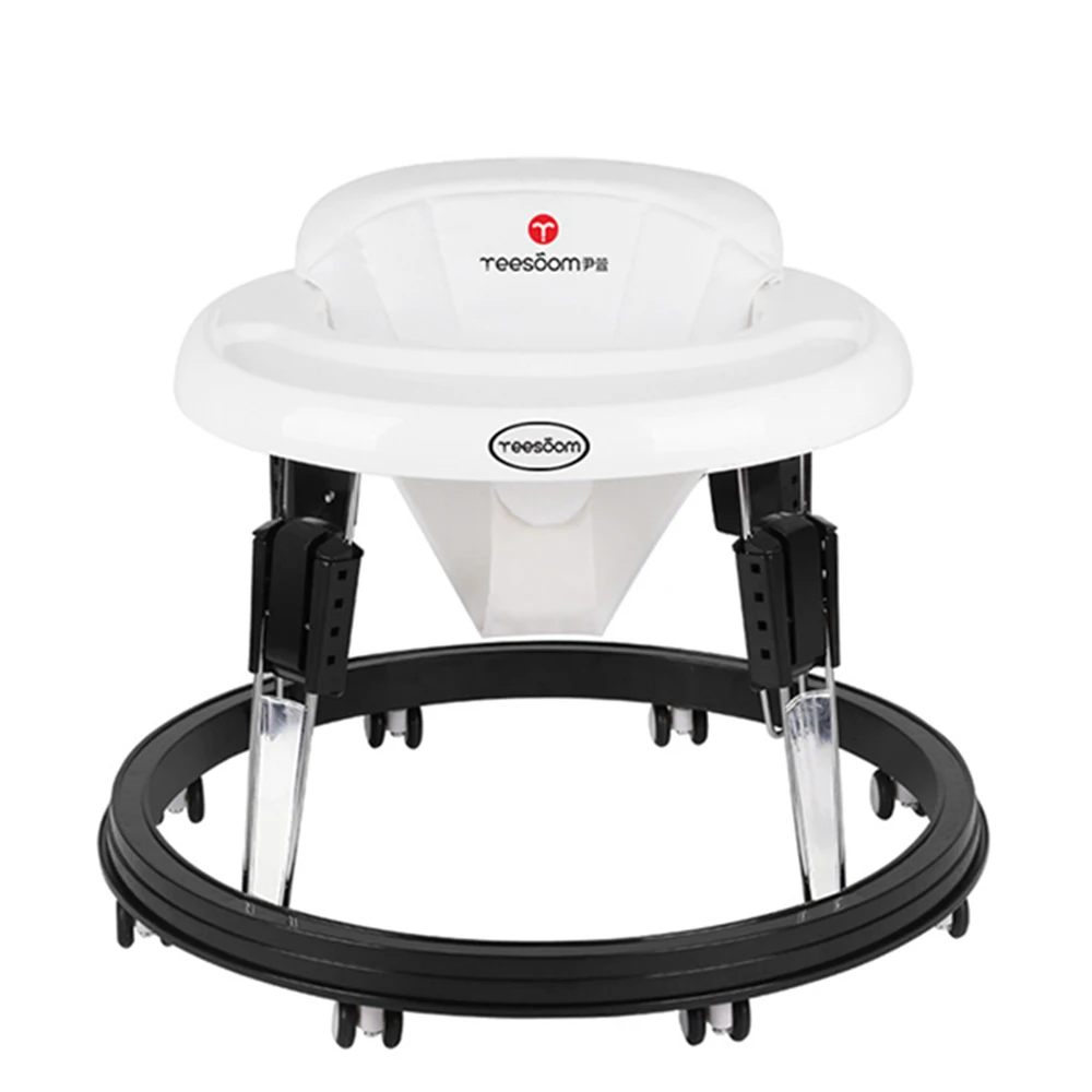 Детские ходунки с 8 колесами черный и белый коляска 6 18 месяцев помощник|Ходунки| |