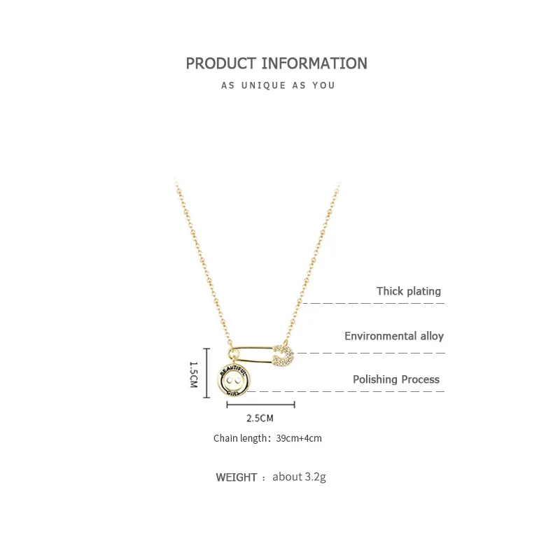 ZEGL нишевое дизайнерское ожерелье Женская цепочка для ключиц чистая красная