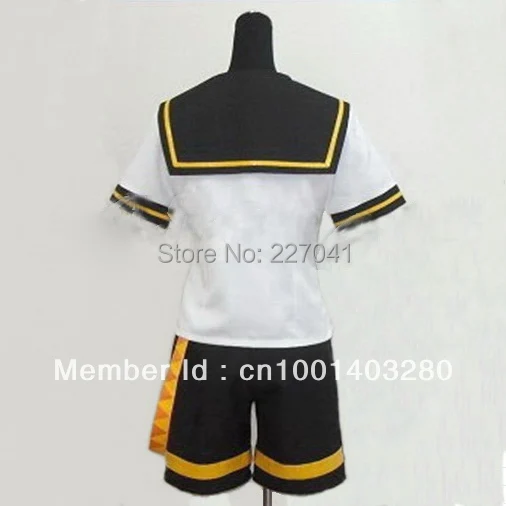 Vocaloid 2 Len Kagamine Косплей Костюм Бесплатная доставка|cosplay costume|len kagamine cosplaylen |