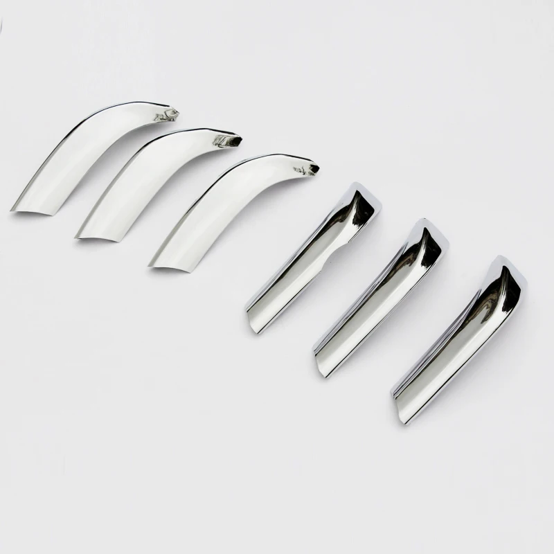 For toyota land cruiser Prado 150 2010 2011 2012 2013 ABS Chrome grille cover decorative parts car styling Accessories 6pcs | Автомобили и