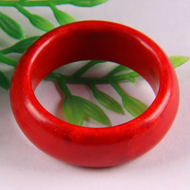 Кольцо на палец Red Howlite, Размер 10, ювелирные изделия для женщин, подарок X004