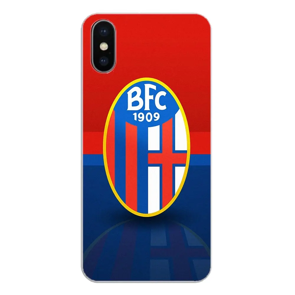 Болонья fc футбольная команда ТПУ силиконовый чехол для iPhone XS Max XR X 4 4S 5 5S 5C SE 6 6S 7 8