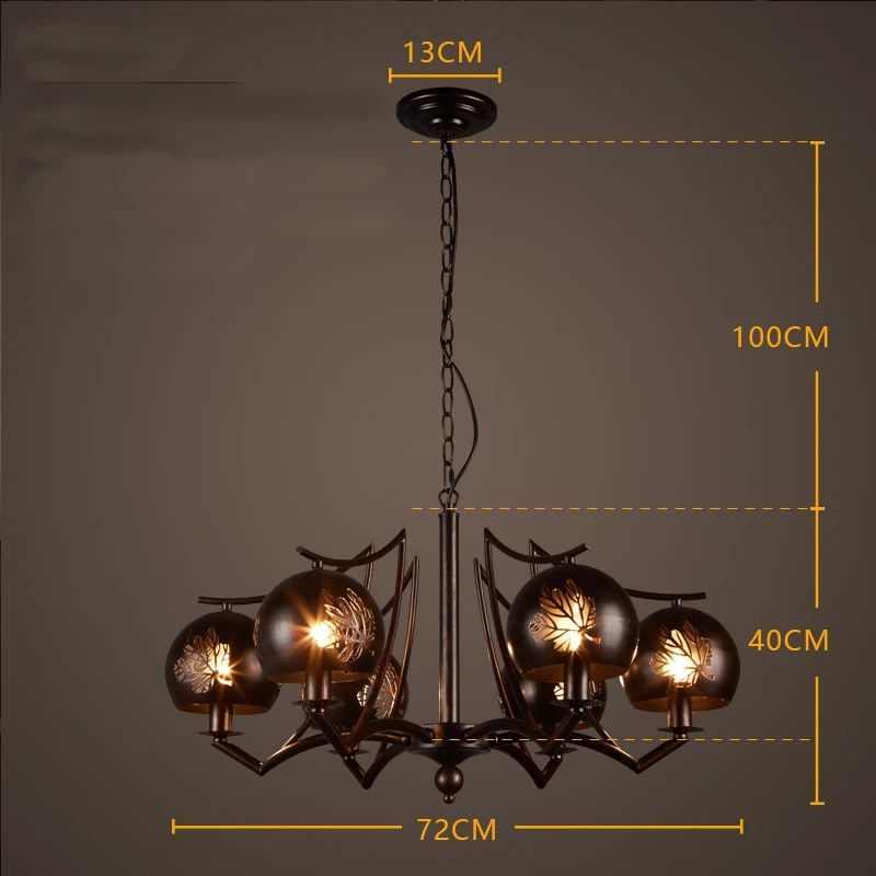 Креативная винтажная промышленная Подвесная лампа подвесные светильники