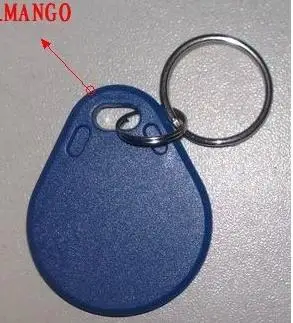 Брелок для ключей с идентификацией образца бирка EM бесконтактная частотой 125 кгц