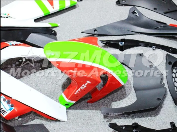 Новинка обтекатель для мотоцикла ABS Aprilia RSV4 2010 2011 2012 2013 2014 инъекция Bodywor белый