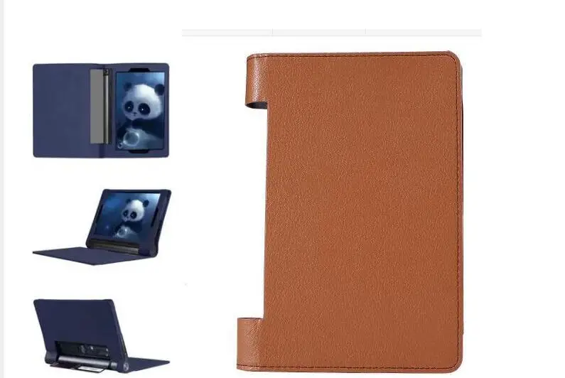 Роскошный кожаный чехол для Lenovo Yoga Tablet 2 10 1050F 1050 1051F 1050L 1 дюйма подставка из