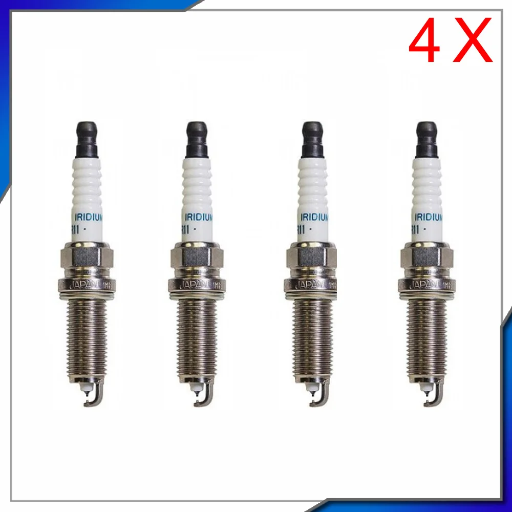 

4PCS/LOT Dual Iridium Spark Plug For Nissan Versa 2009-2010 1.6 22401ED71B FXE20HE-11 22401 ED71B 22401-ED71B FXE20HE11