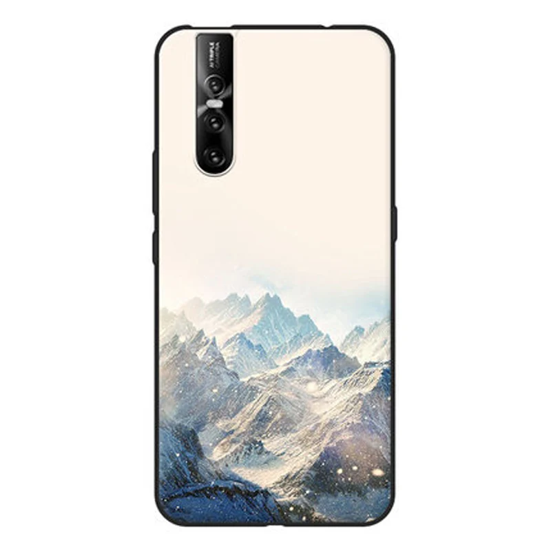 Чехол для Vivo V15 Pro мультяшный рисунок Мягкий Силиконовый ТПУ чехол телефона V15Pro