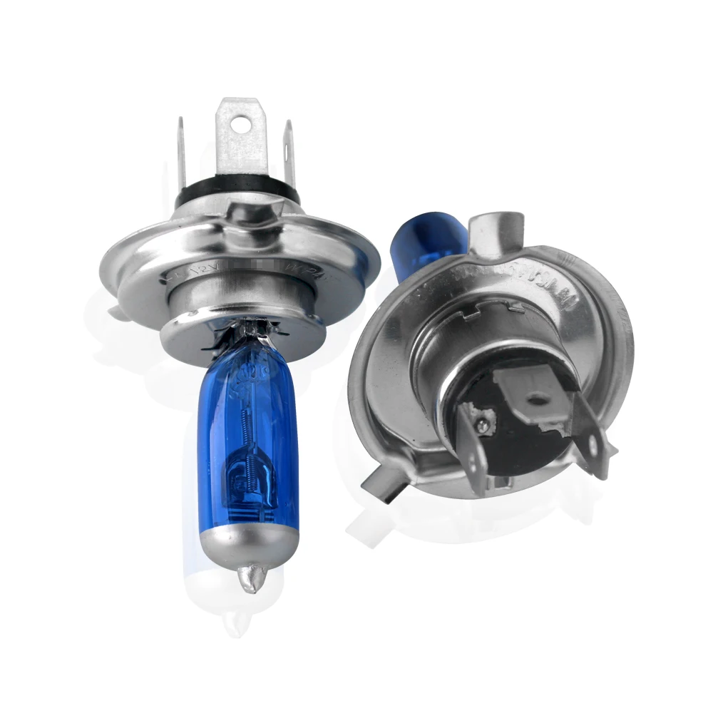 2 шт H4 галогенная автомобильная лампа лампочка для фары комплект 5000K 12V 100 W/90 W|h4