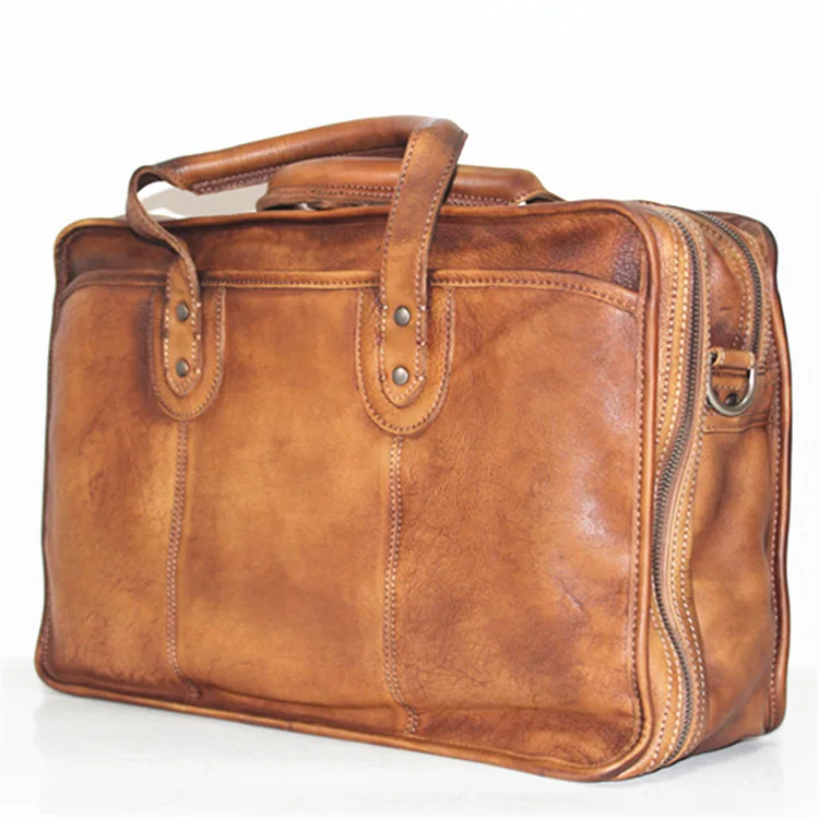 Повседневный портфель из натуральной коровьей кожи Офисная деловая сумка для