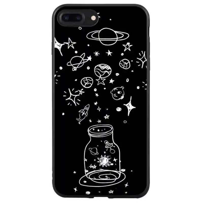 Мягкий силиконовый чехол для iPhone 6, 6 S, 6 Plus, 7, 7 Plus, 8, 8 Plus, X, 5, 5S, SE - Цвет: TPU  F427
