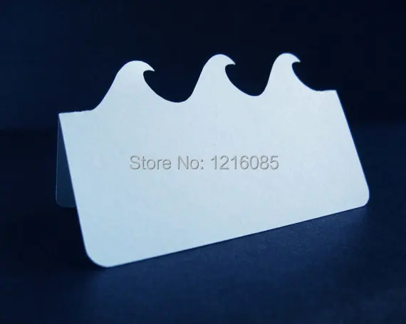 

Ocean Wave Place cards Set Placecards Elegant Wedding Custom Anniversary table escort Card