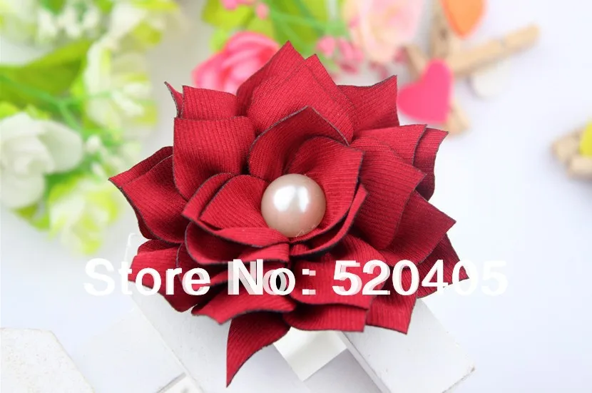 Модные новые корейские цветы для ленты волос цветочные аксессуары с жемчугом