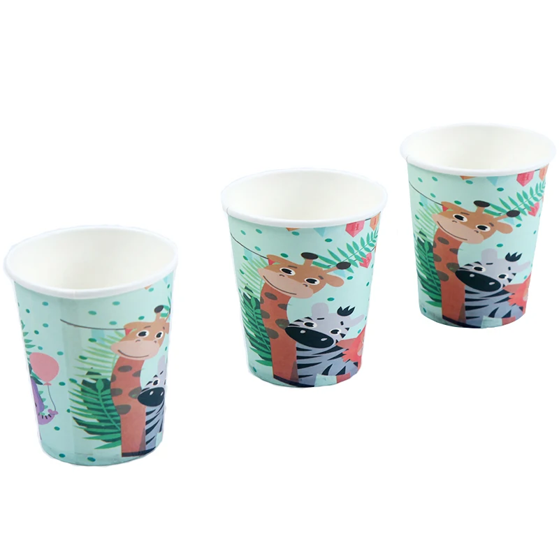 Cartoon zoo - animal Theme Kids Birthday Party Decoration Set Supplies Pack event 50pcs | Дом и сад
