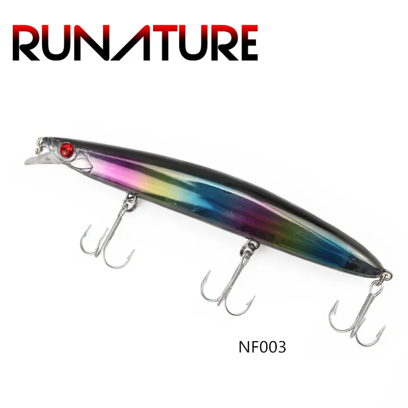 Runature воблер типа Минноу плавающие приманки для ловли рыбы, 125 мм 18,5g 2 шт./компл. искусственная жесткая приманка, воблер приманки ABS Пластик