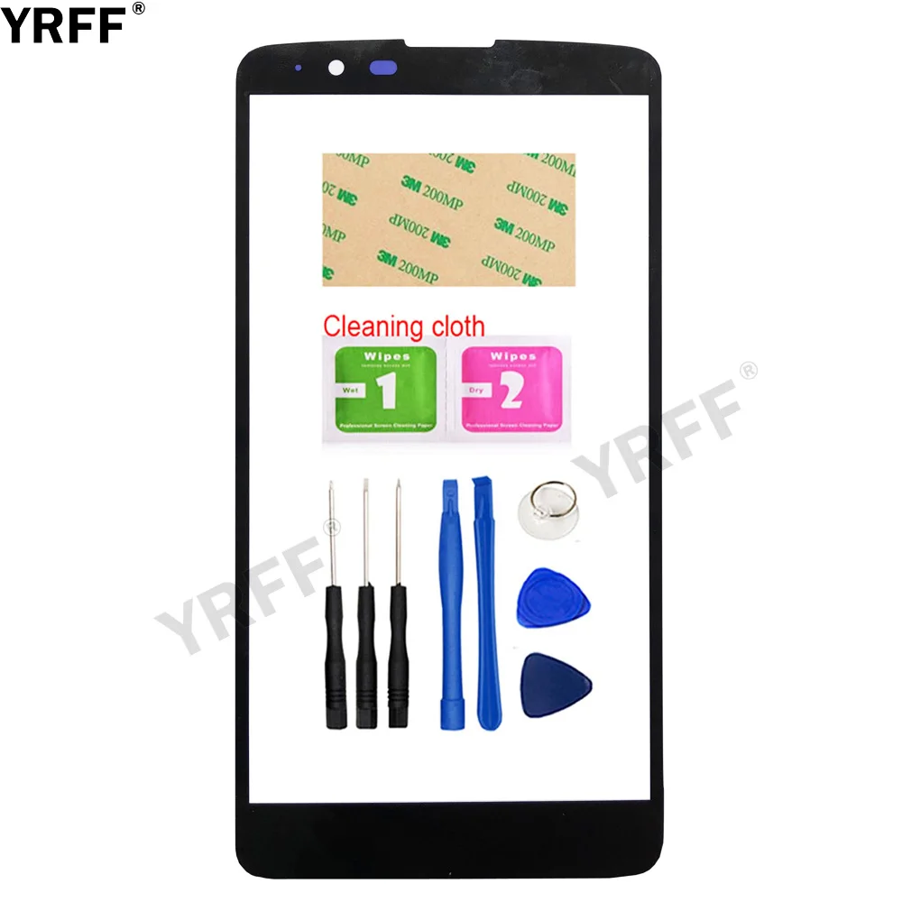 Переднее стекло YRFF для мобильного телефона LG Stylo Stylus 2 Plus K550 MS550 K535 K530F переднее