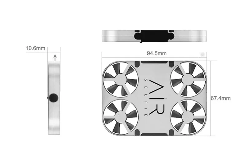 Крутой мини-Дрон с hd wifi камерой приложение пульт дистанционного управления Вертолет Электрические игрушки тонкий Миро