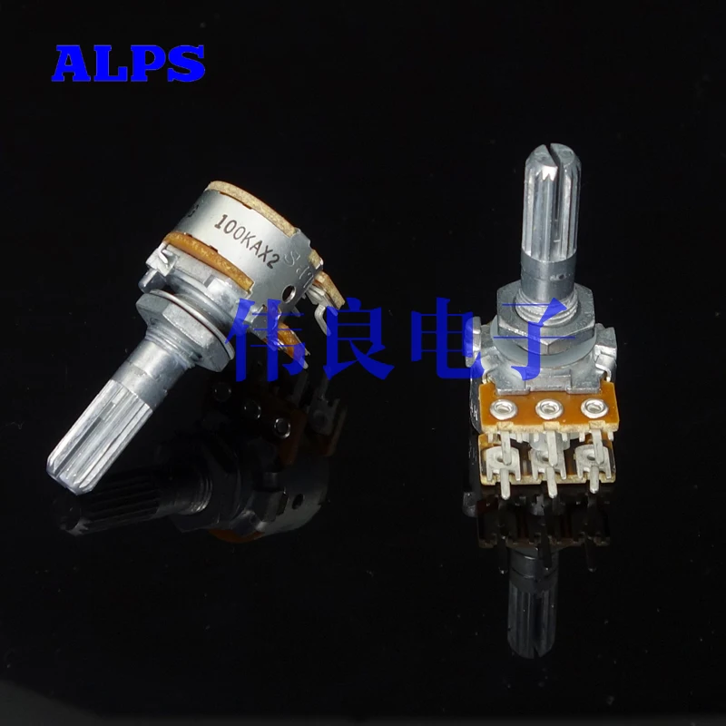 WEILIANG аудио ALPS 16 Тип потенциометра 50KA 100KA|breeze audio|potentiometer audiopotentiometer alps |
