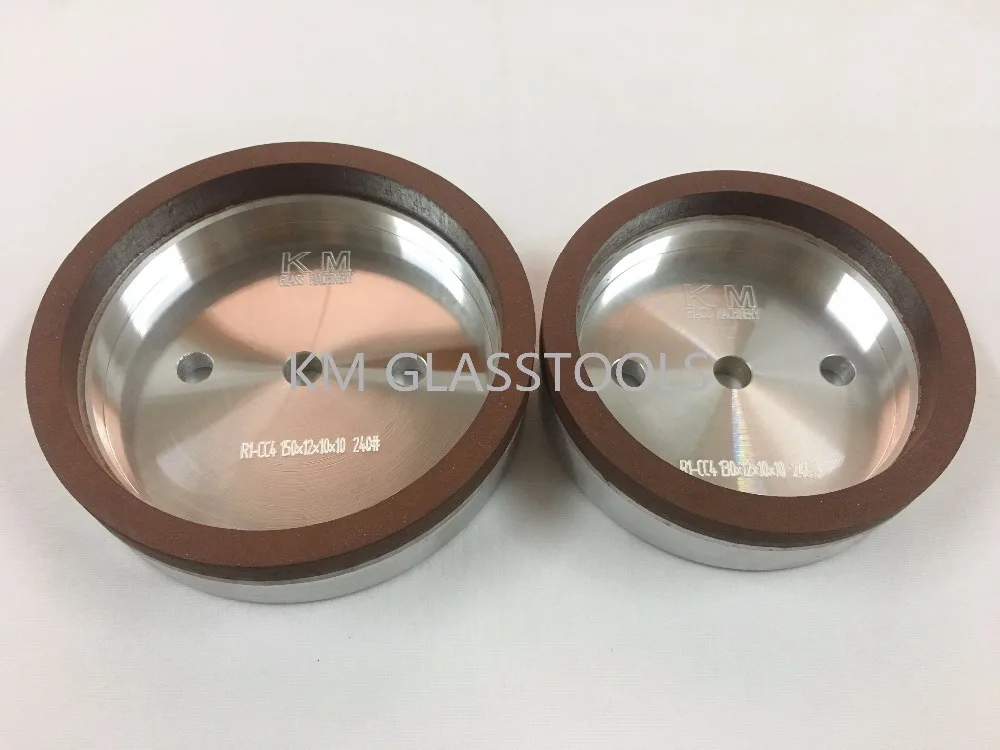 Км Смолы Колеса R1-CC4-D150/130/100xd-10x10 180#240#320# для Стекло должна быть прямая линия окантовка, переменной под углом, двойная кромкозагибочная машина